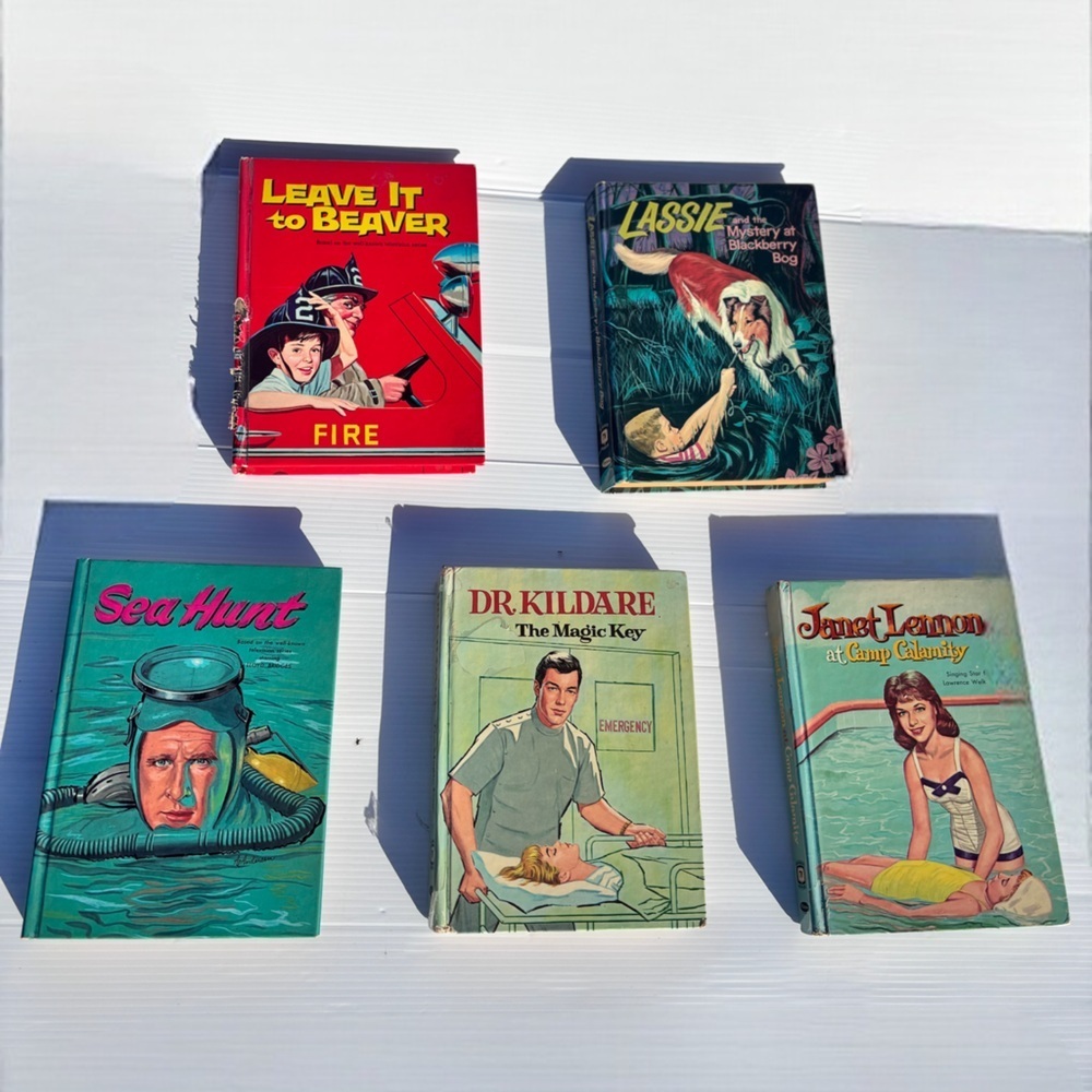 Whitman Book Bundle Vintage 1960s TV Classics